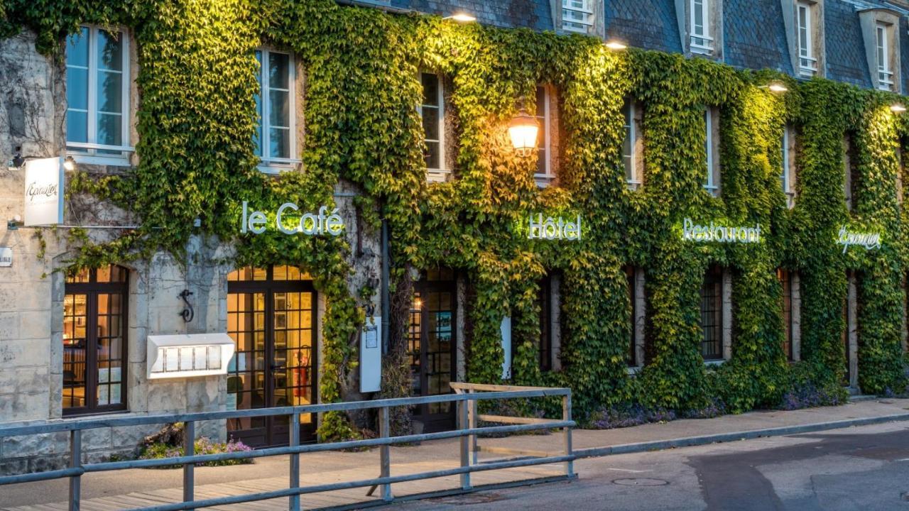 Hotel Restaurant L'Epicurien ヴァローニュ エクステリア 写真